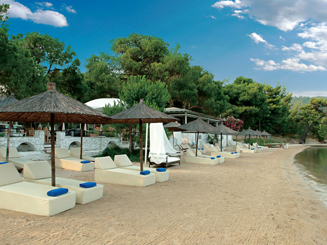 Ekies All Senses Resort - Exterior View Beach Area