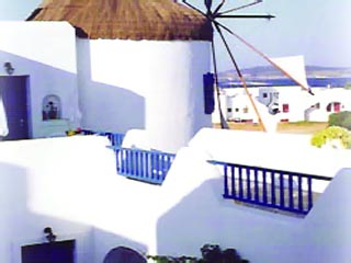 Epistudios Naousa Windmill - Exterior View