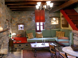 Pyrgos Village - Living Room