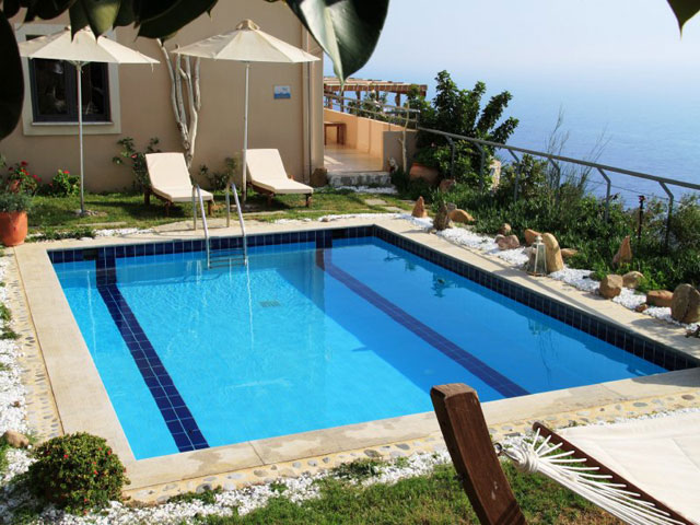 Anemos Luxury Villas - Pool Area