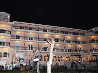Philippion Hotel - Exterior View at Night