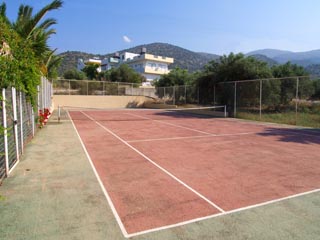 Notos Apartments - Tennis Court