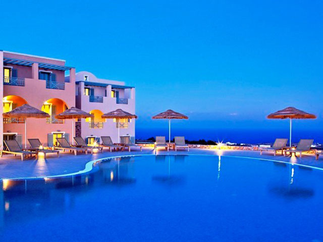 Astro Palace Hotel & Suites Santorini - Exterior View Swimming pool