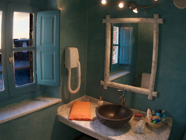 Santorini Luxury Villas - Dream Luxury Villa- bathroom