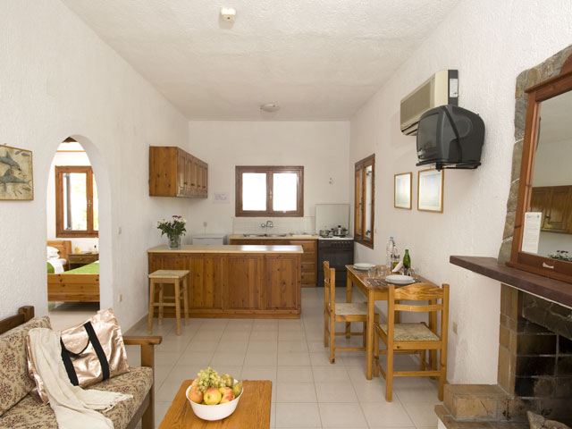 Ledra Apartments - Living room- Dining area