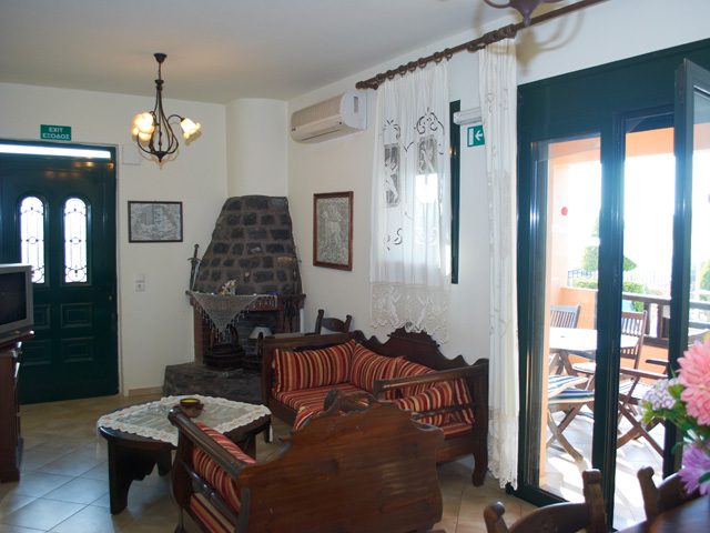 Villa Geropotamos - Living room