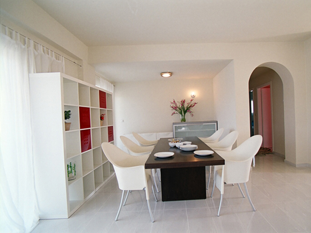 Rodanthi Luxurious Villas - Villa Mirto Living Room