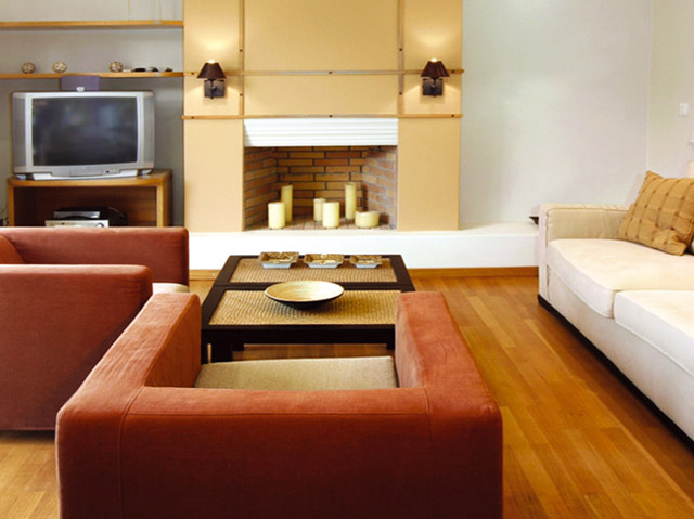 Pleiades Luxurious Villas - Living Room