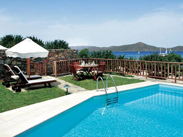 Porto Elounda Golf and SPA Resort - Seafront Villa Pool Exterio View