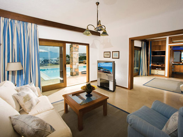 Elounda Beach Exclusive  & Platinum Club - Elounda Beach Exclusive Club  Hideaway Villas Living Room